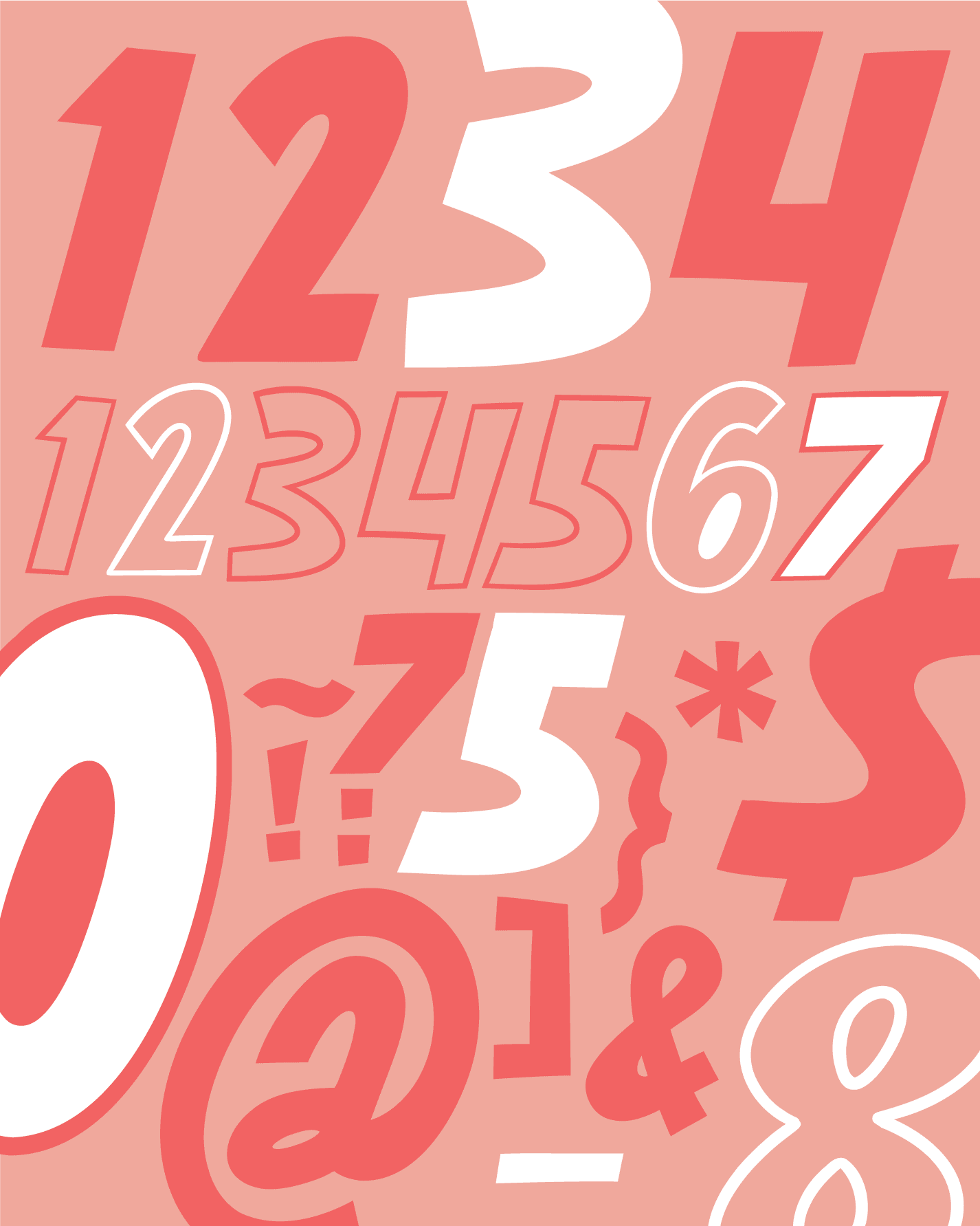 MEGA Font Pack! - Chris Piascik Collection