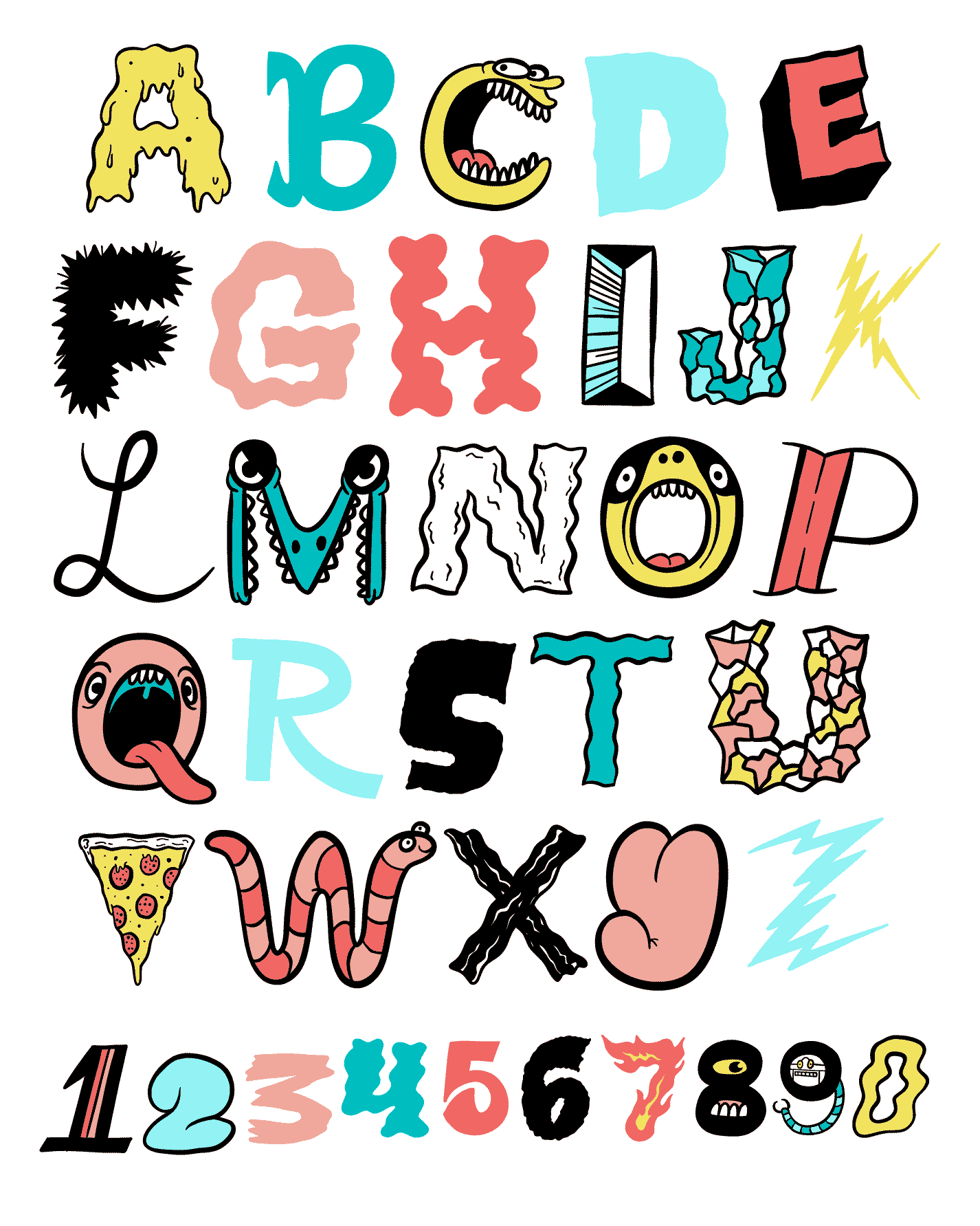 MEGA Font Pack! - Chris Piascik Collection