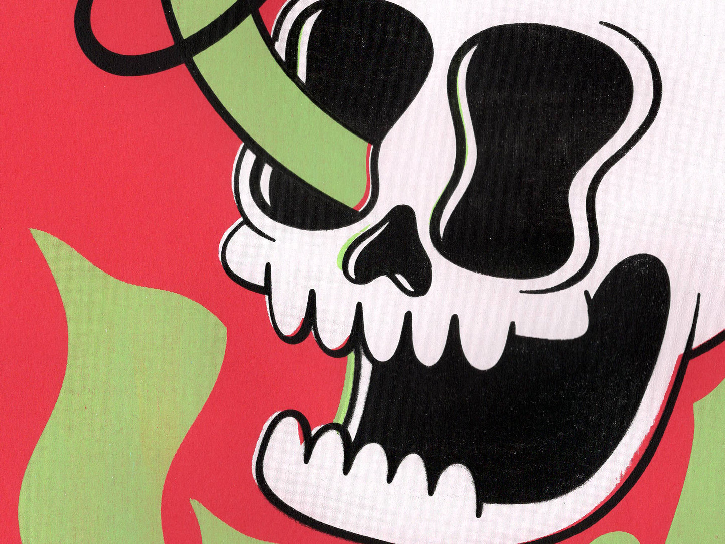 Good Luck silkscreen print