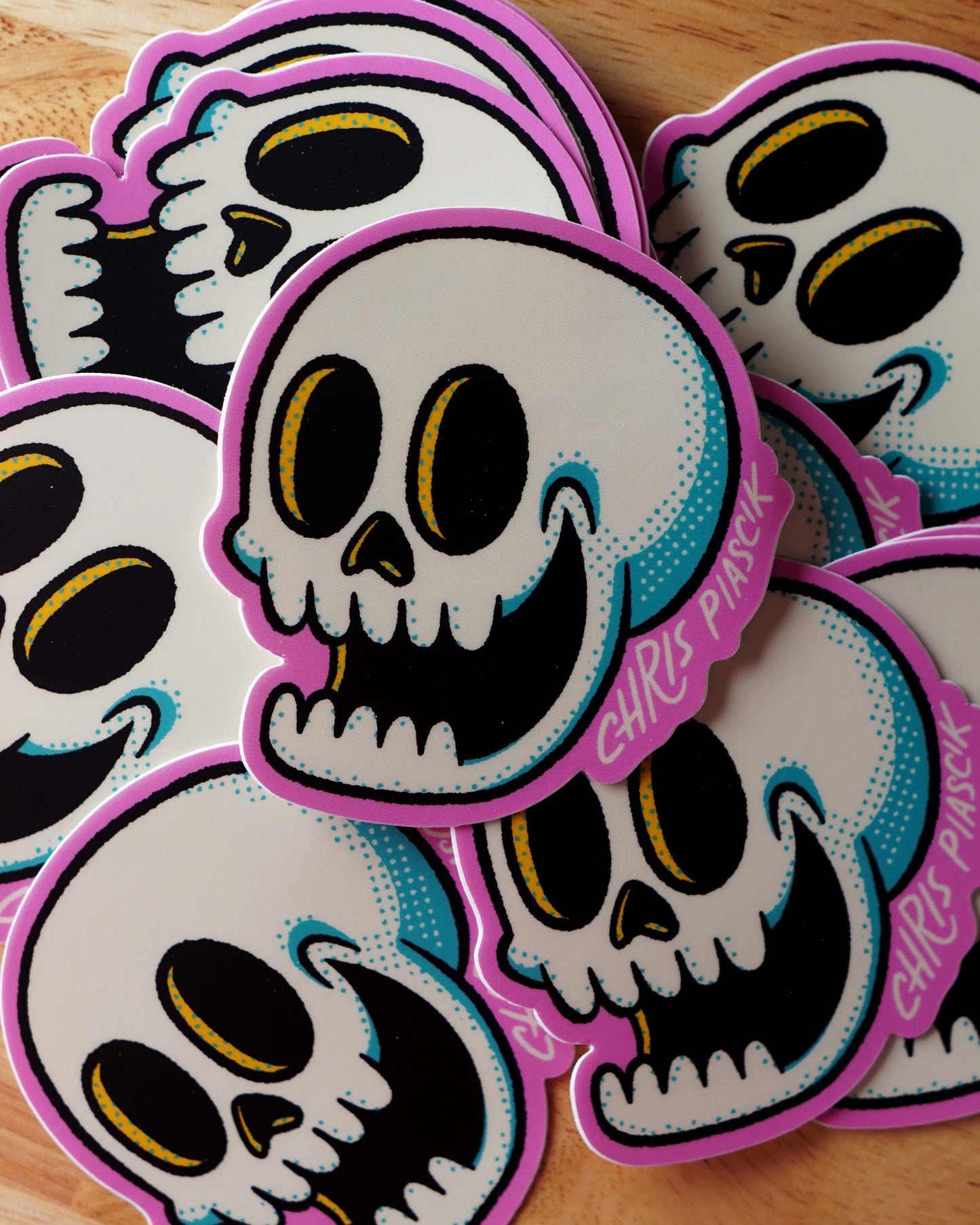Skull Sticker