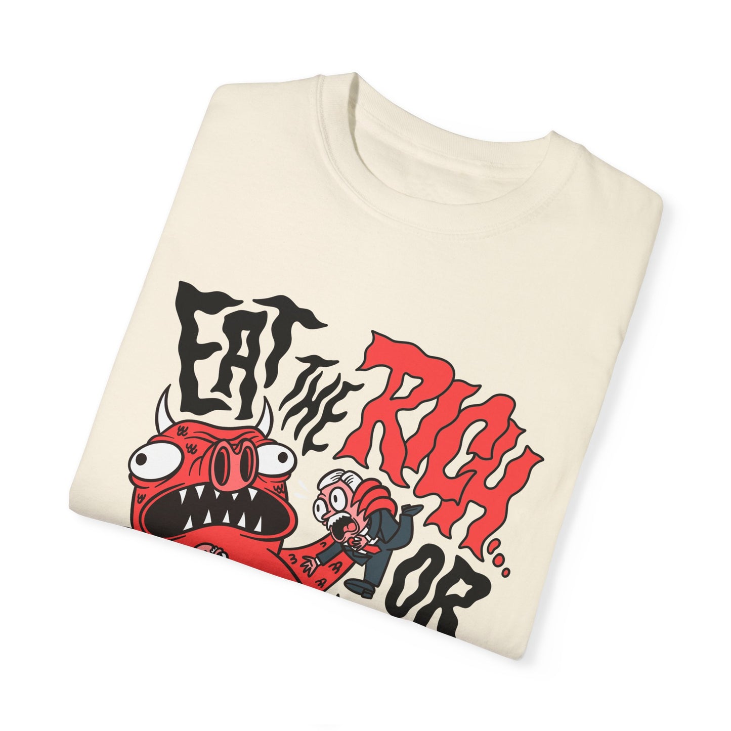 Funny Unisex T-Shirt - 'Eat the Rich or At Least Tax Them!' Graphic Tee