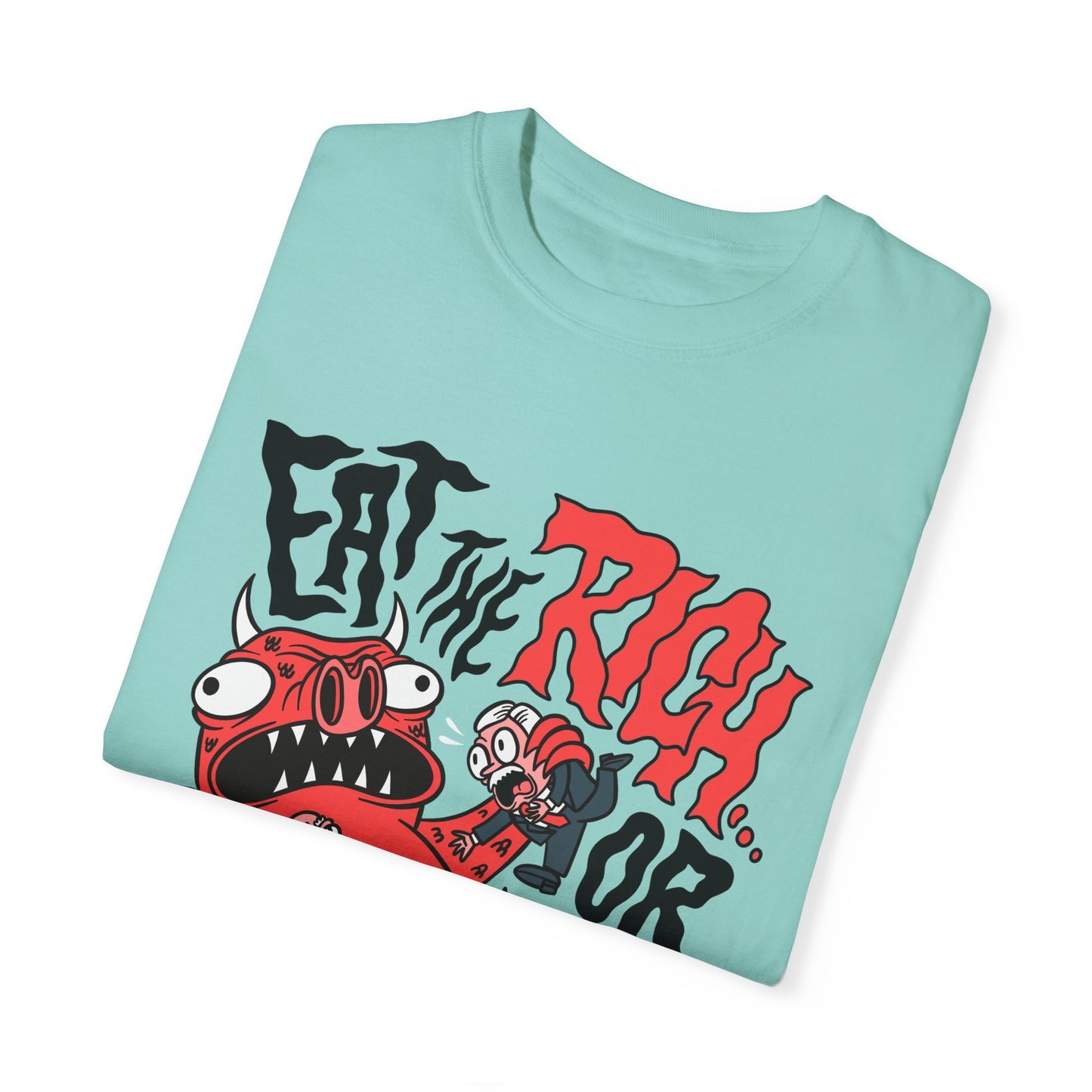 Funny Unisex T-Shirt - 'Eat the Rich or At Least Tax Them!' Graphic Tee