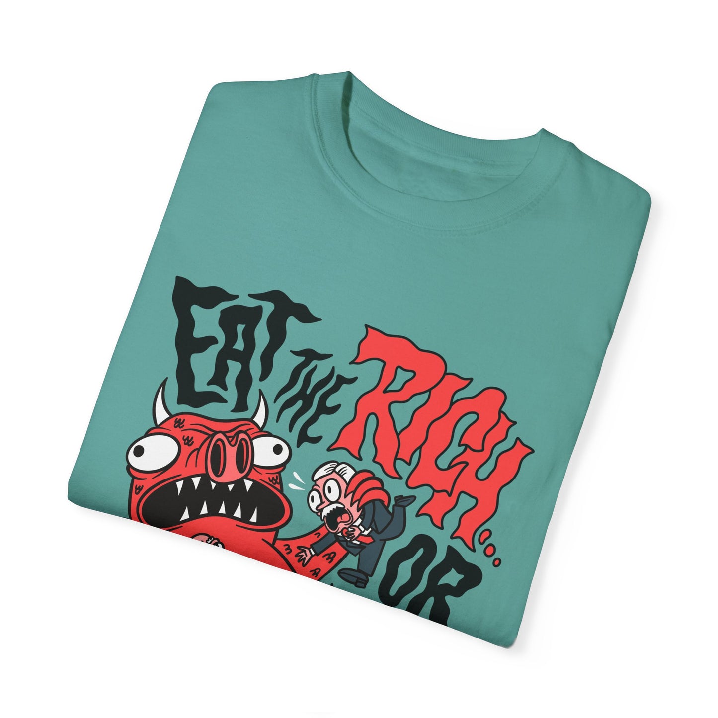 Funny Unisex T-Shirt - 'Eat the Rich or At Least Tax Them!' Graphic Tee