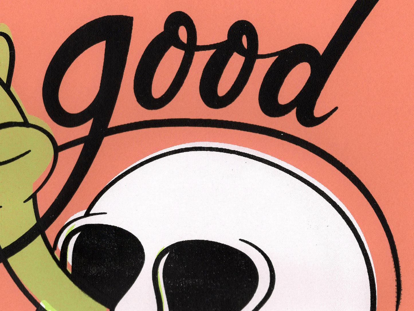 Good Luck silkscreen print