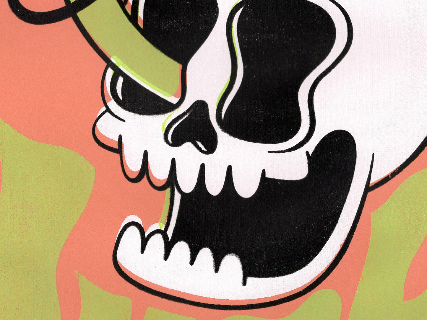 Good Luck silkscreen print