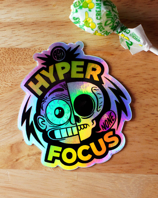 Hyper Focus (ADHD) Sticker