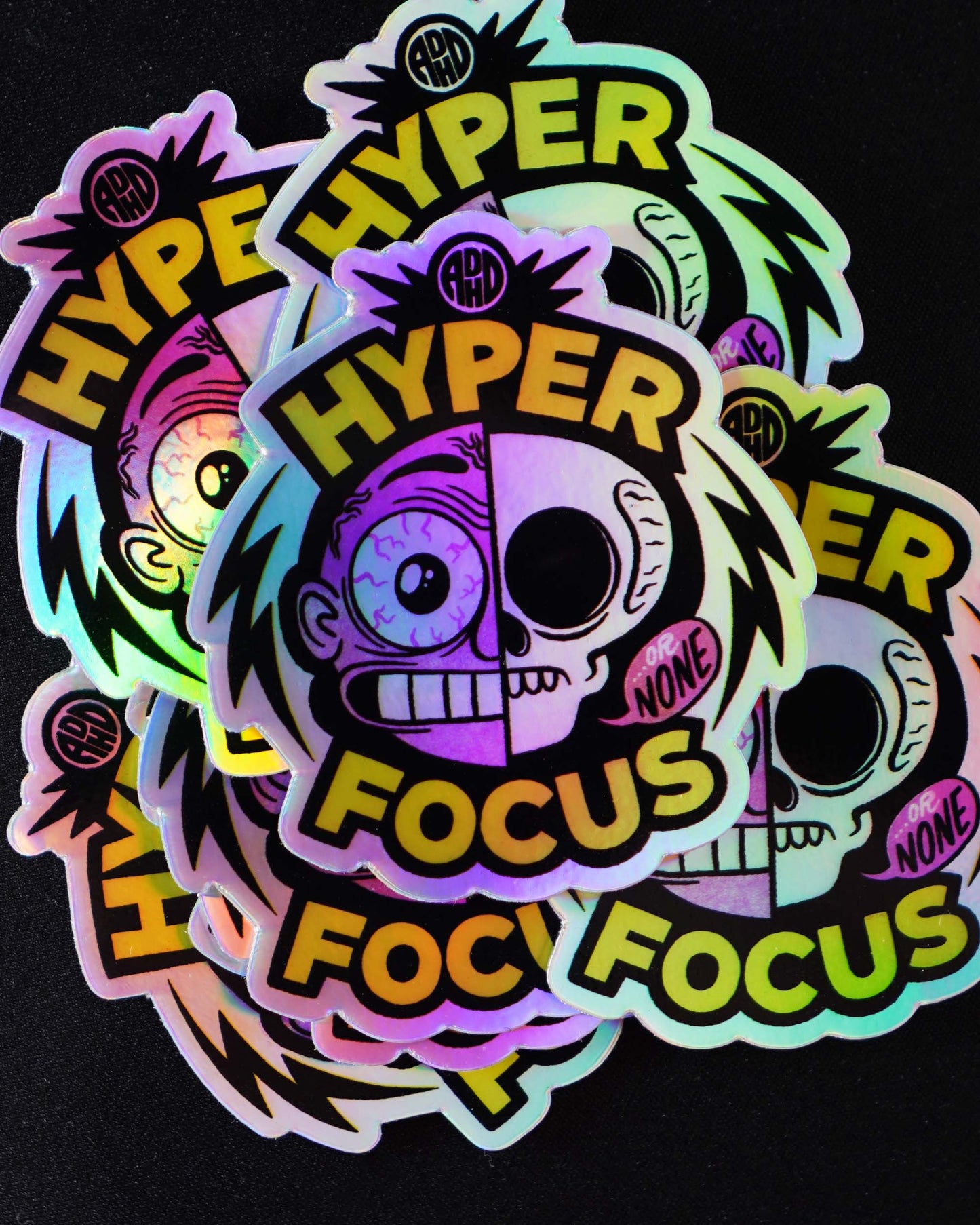 Hyper Focus (ADHD) Sticker