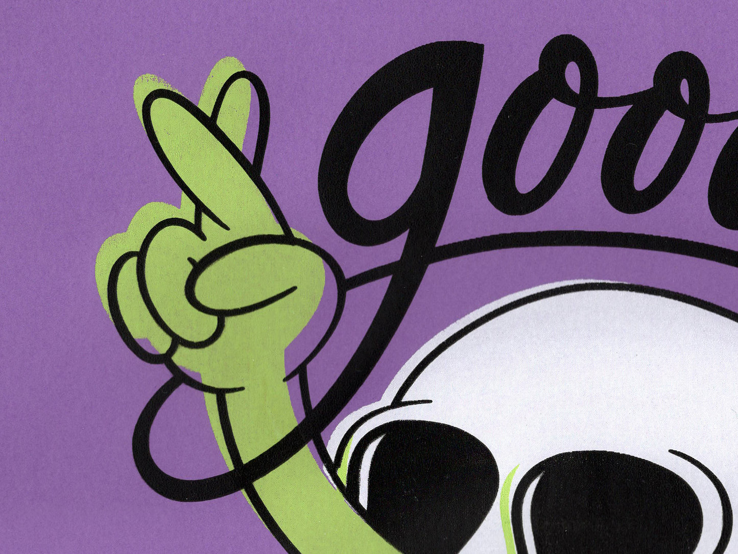 Good Luck silkscreen print