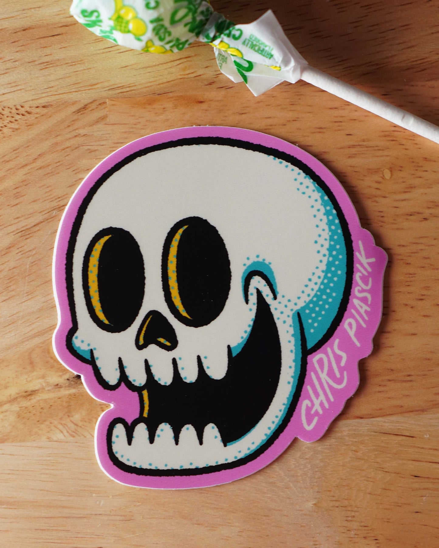 Skull Sticker