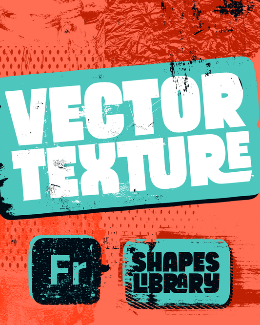 Vector Texture: Shape Library for Adobe Fresco