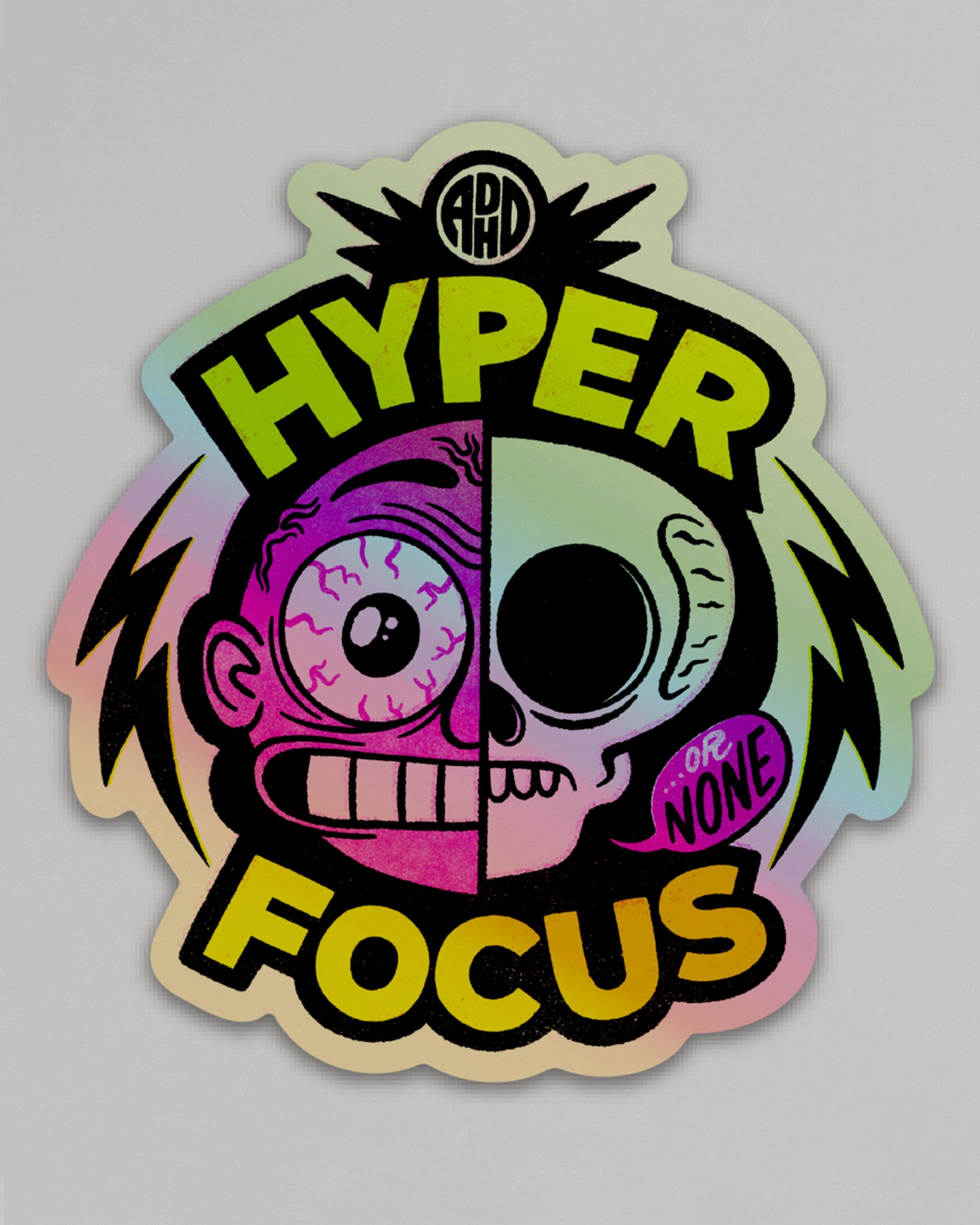 Hyper Focus (ADHD) Sticker