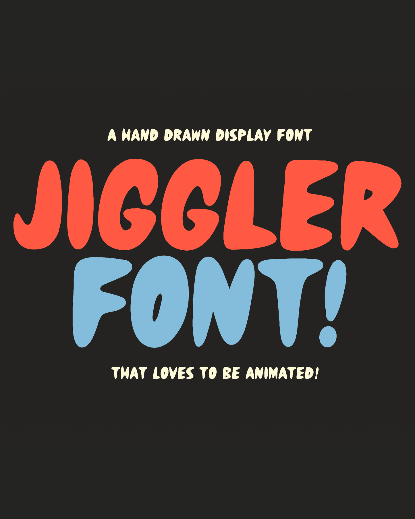 Jiggler Font by Chris Piascik